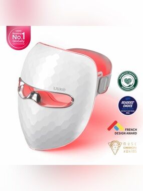 NEW Ulike ReGlow LED Light Therapy Device UM10 FDA Cleared Red Light Face Mask